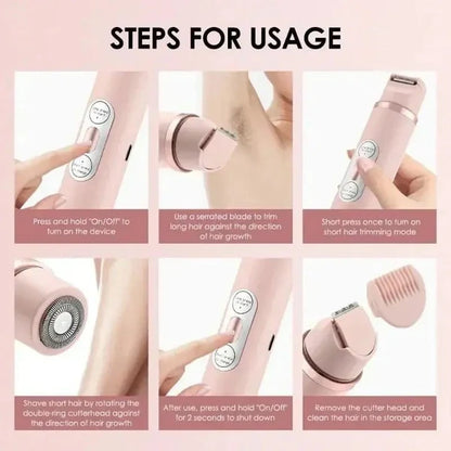 2 in 1 Painless Shaver